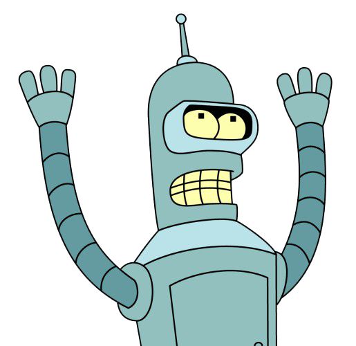 Futurama Bender PNG透明背景免抠图元素 16图库网编号:31232