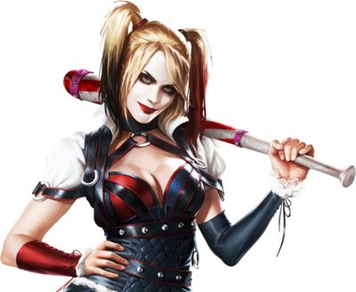 Harley Quinn PNG透明背景免抠图元素 16图库网编号:37041