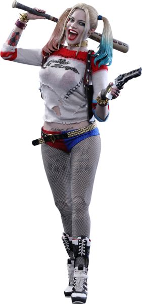 Harley Quinn PNG透明背景免抠图元素 素材中国编号:37043
