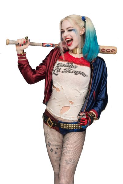 Harley Quinn PNG免抠图透明素材 16设计网编号:37044