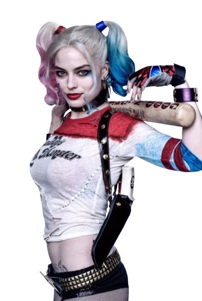 Harley Quinn PNG免抠图透明素材 16设计网编号:37052