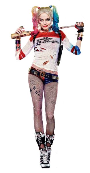 Harley Quinn PNG免抠图透明素材 16设计网编号:37054