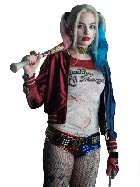 Harley Quinn PNG免抠图透明素材 16设计网编号:37059