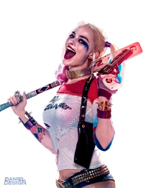 Harley Quinn PNG免抠图透明素材 16设计网编号:37060
