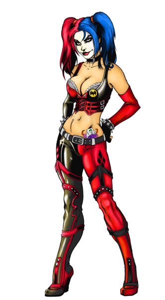 Harley Quinn PNG免抠图透明素材 普贤居素材编号:37064