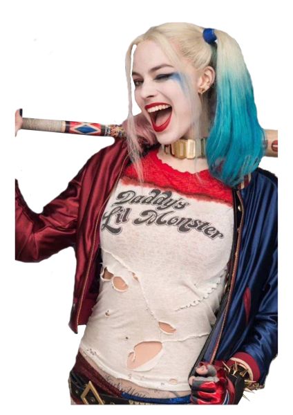 Harley Quinn PNG免抠图透明素材 