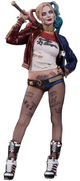 Harley Quinn PNG透明背景免抠图元素 素材中国编号:37066