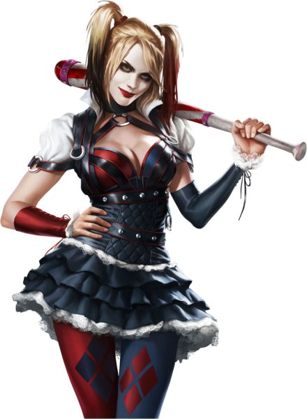 Harley Quinn PNG免抠图透明素材 16设计网编号:37029