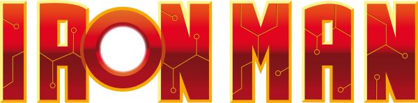 Ironman logo PNG免抠图透明素材 