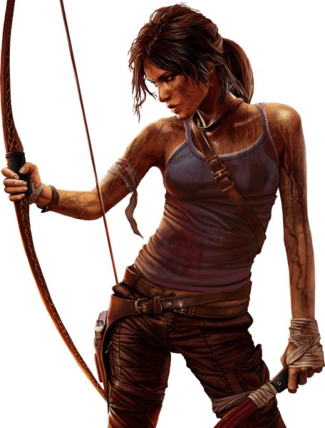 Lara Croft PNG免抠图透明素材 16设计网编号:32499