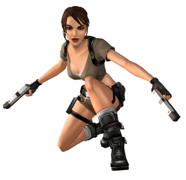 Lara Croft PNG免抠图透明素材 16设计网编号:32501