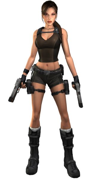 Lara Croft PNG透明背景免抠图元素 素材中国编号:32503