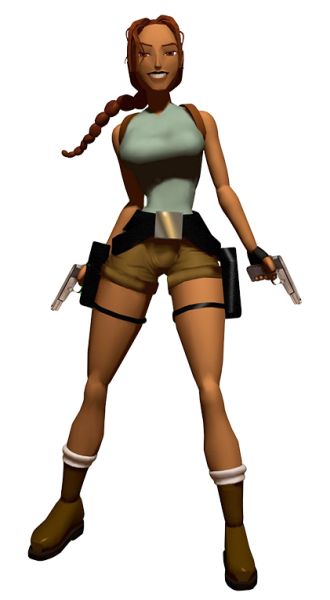 Lara Croft PNG透明背景免抠图元素 16图库网编号:32507