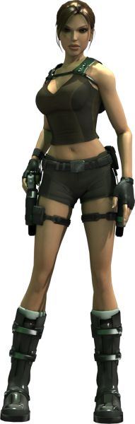 Lara Croft PNG免抠图透明素材 16设计网编号:32509