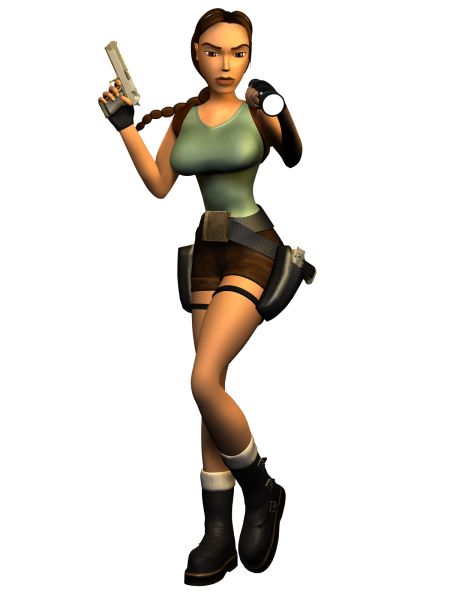 Lara Croft PNG透明背景免抠图元素 16图库网编号:32511