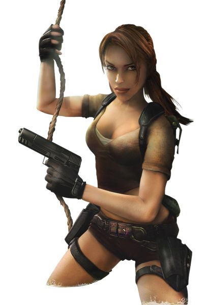 Lara Croft PNG免抠图透明素材 普贤居素材编号:32512