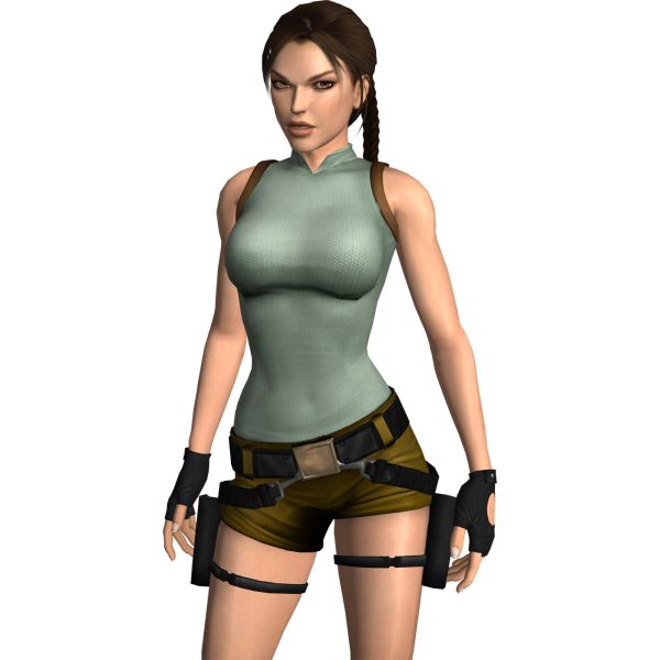 Lara Croft PNG免抠图透明素材 16设计网编号:32513