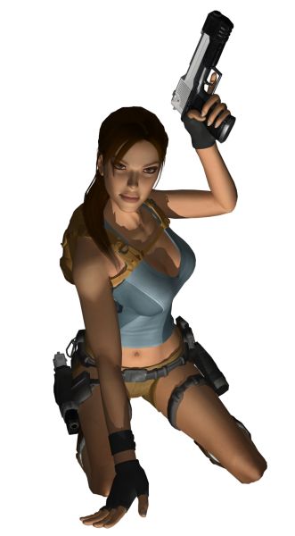 Lara Croft PNG透明背景免抠图元素 素材中国编号:32514