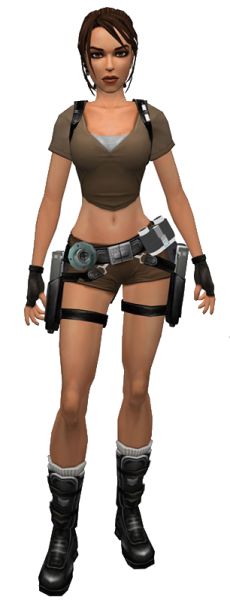Lara Croft PNG免抠图透明素材 16设计网编号:32517