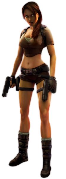 Lara Croft PNG免抠图透明素材 素材中国编号:32492