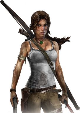 Lara Croft PNG透明背景免抠图元素 16图库网编号:32519