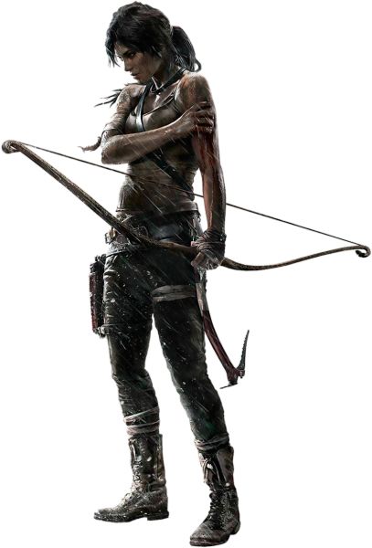 Lara Croft PNG透明背景免抠图元素 素材中国编号:32524