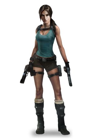 Lara Croft PNG免抠图透明素材 16设计网编号:32535