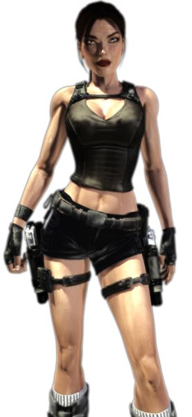 Lara Croft PNG免抠图透明素材 16设计网编号:32537