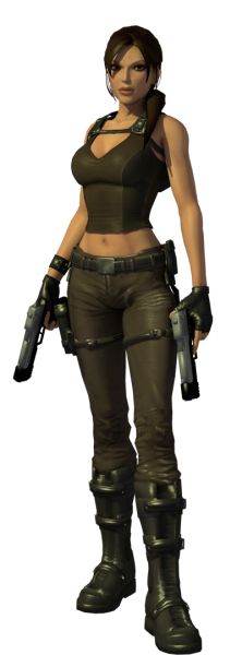 Lara Croft PNG免抠图透明素材 普贤居素材编号:32538