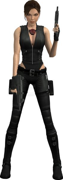 Lara Croft PNG免抠图透明素材 素材中国编号:32541