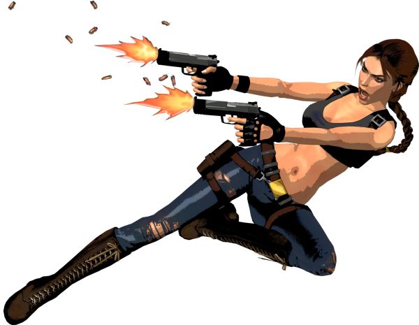 Lara Croft PNG免抠图透明素材 素材中国编号:32543