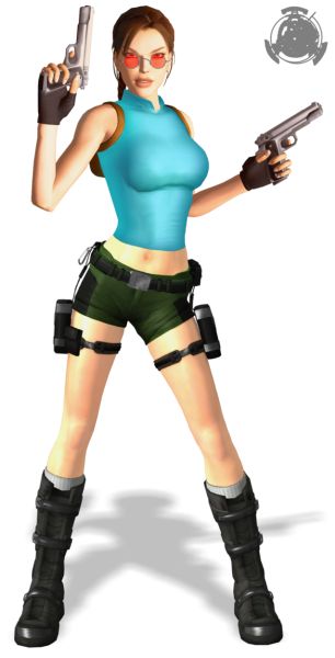 Lara Croft PNG免抠图透明素材 普贤居素材编号:32557