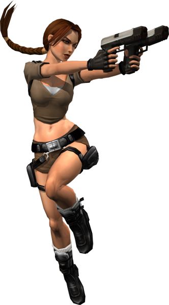 Lara Croft PNG免抠图透明素材 素材中国编号:32562