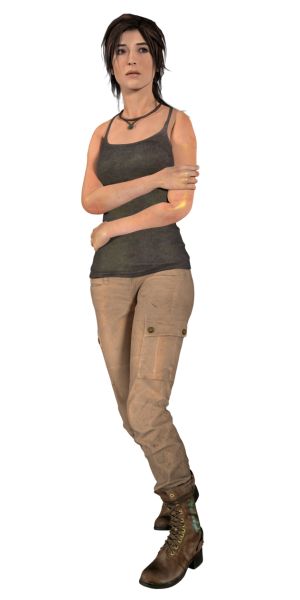 Lara Croft PNG免抠图透明素材 16设计网编号:32563