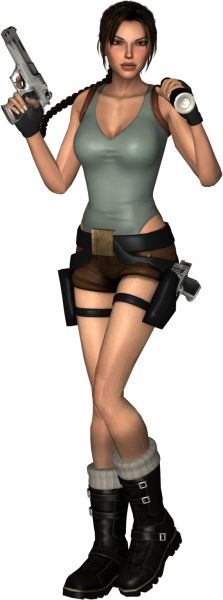 Lara Croft PNG透明背景免抠图元素 16图库网编号:32564