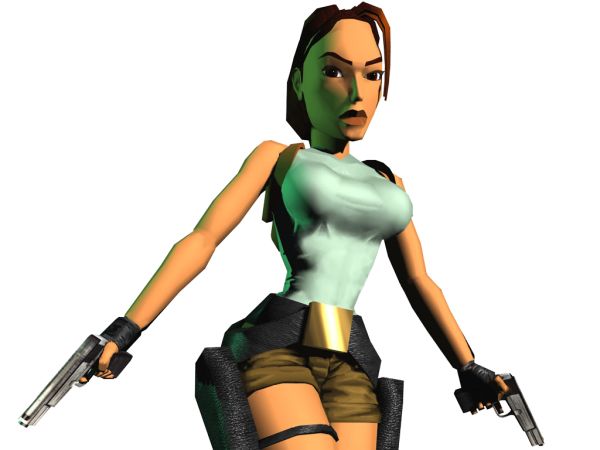 Lara Croft PNG透明背景免抠图元素 素材中国编号:32565