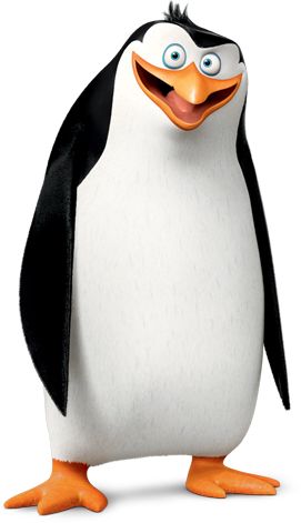 马达加斯加企鹅 PNG免抠图透明素材 普贤居素材编号:31163