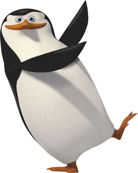 马达加斯加企鹅 PNG免抠图透明素材 素材中国编号:31113