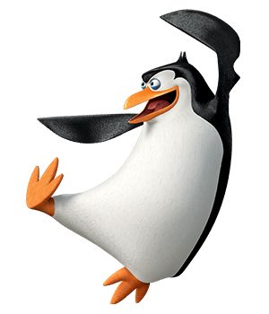 马达加斯加企鹅 PNG透明背景免抠图元素 16图库网编号:31182