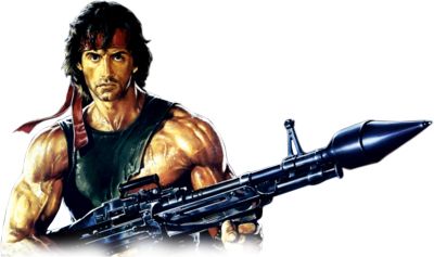 Rambo PNG免抠图透明素材 16设计网编号:31819