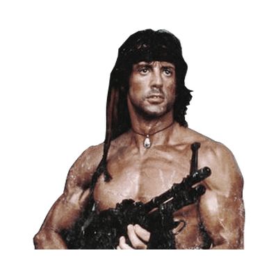 Rambo PNG免抠图透明素材 16设计网编号:31795