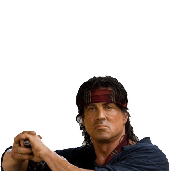 Rambo PNG免抠图透明素材 16设计网编号:31796