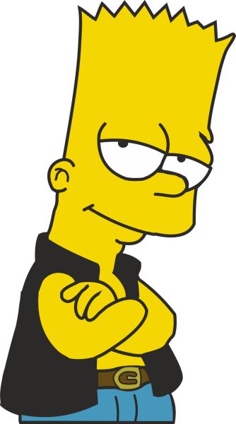 Bart Simpson PNG透明背景免抠图元素 16图库网编号:30410