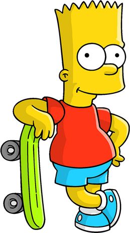Bart Simpson PNG免抠图透明素材 16设计网编号:30417
