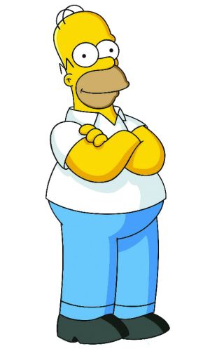 Homer Simpson PNG免抠图透明素材 16设计网编号:30419