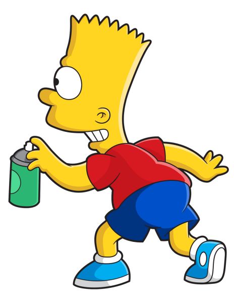 Bart Simpson PNG免抠图透明素材 16设计网编号:30429