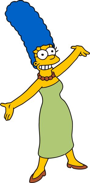 Marge Simpson PNG免抠图透明素材 普贤居素材编号:30431