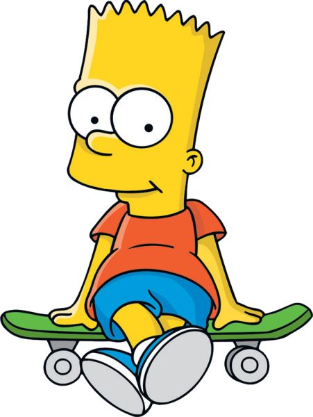 Bart Simpson PNG免抠图透明素材 16设计网编号:30449