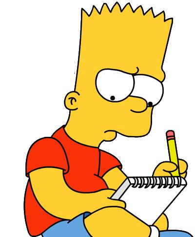 Bart Simpson PNG免抠图透明素材 16设计网编号:30456