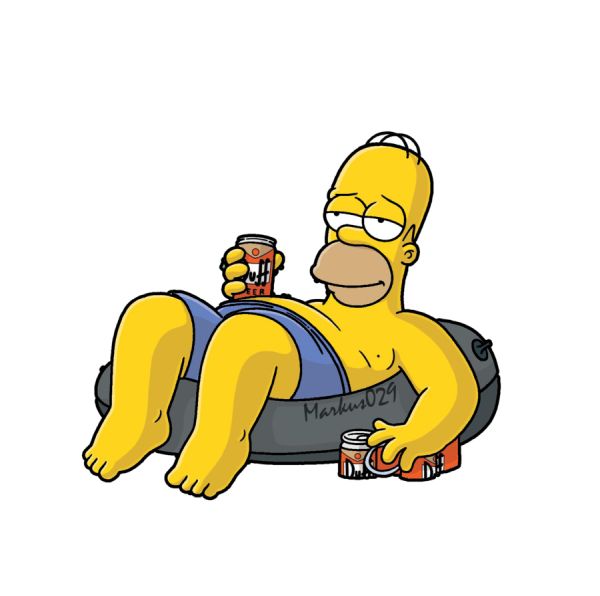 Homer Simpson PNG免抠图透明素材 